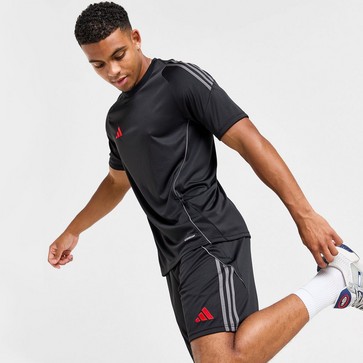 Pantaloni scurți pentru bărbați ADIDAS PANTALONI SCURȚI TIRO SHORT BLK/RED