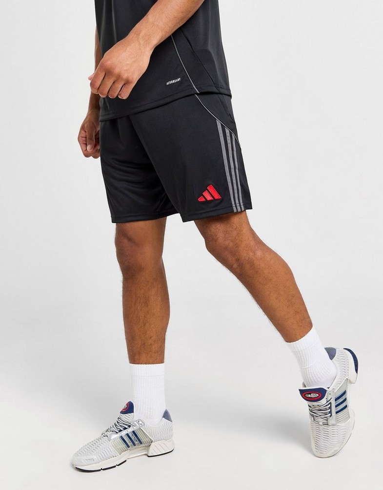 Férfi rövidnadrág ADIDAS RÖVIDNADRÁG TIRO SHORT BLK/RED