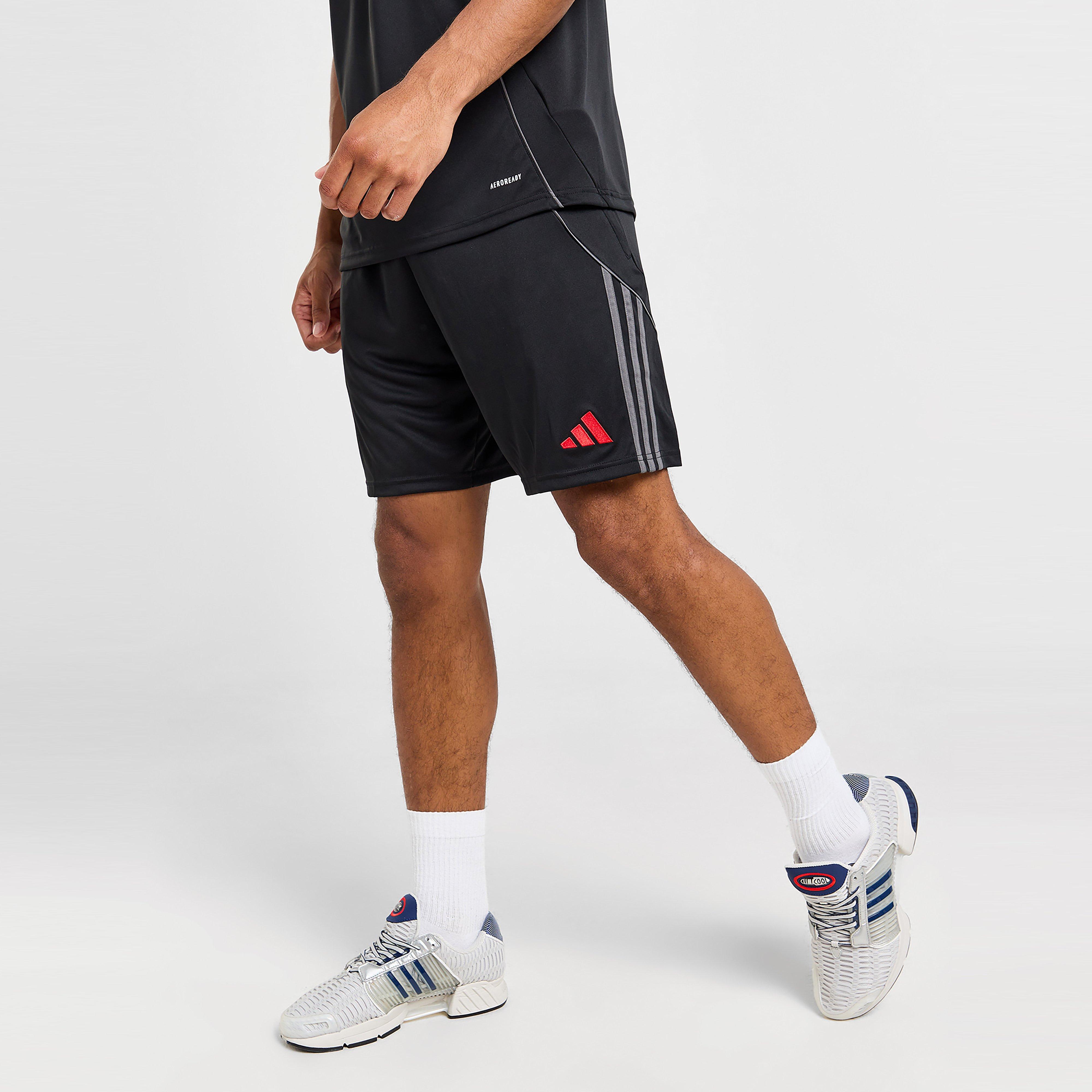 Férfi rövidnadrág ADIDAS RÖVIDNADRÁG TIRO SHORT BLK/RED