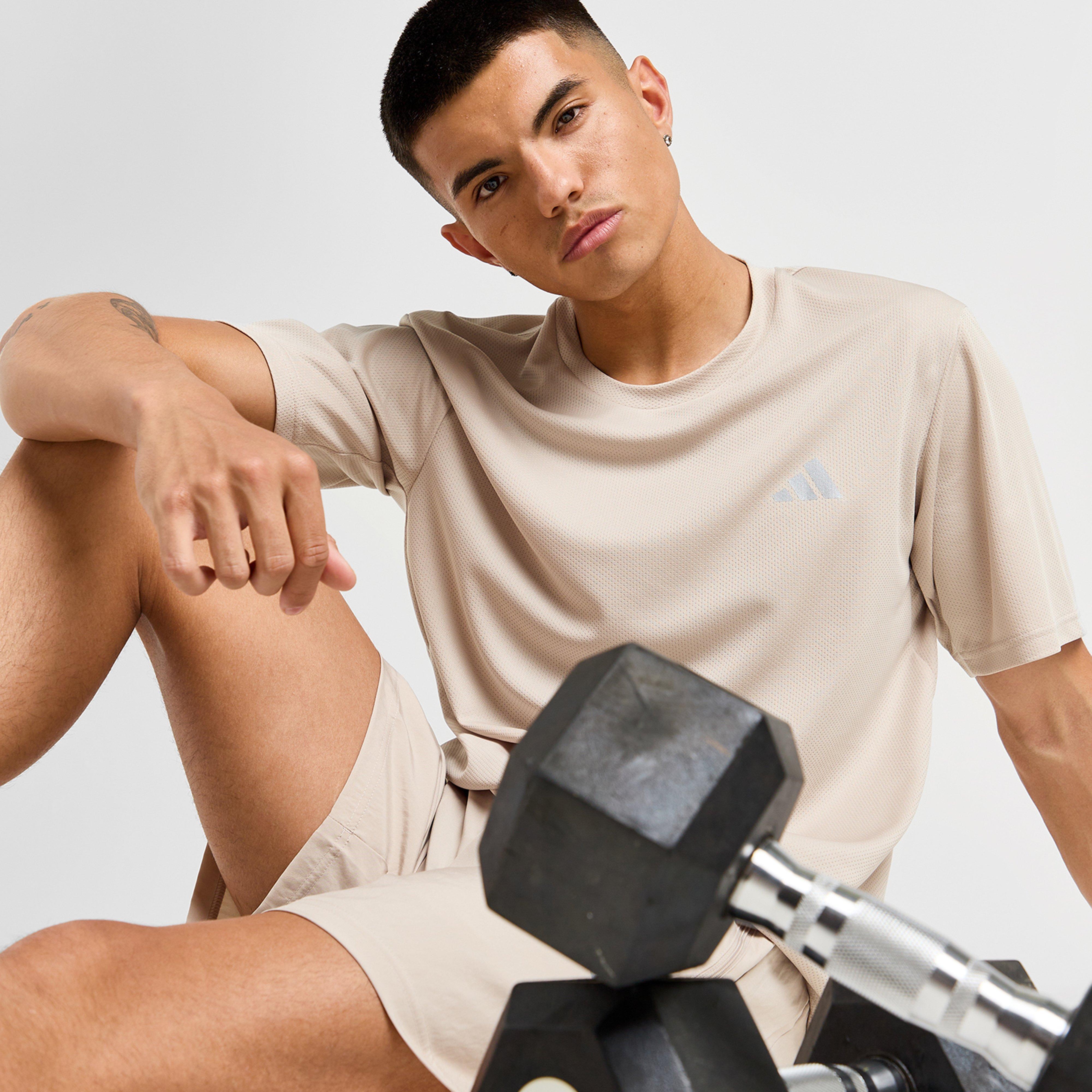 Vyriški marškiniai ADIDAS MARŠKINĖLIAI SML GRAPH TEE STONE