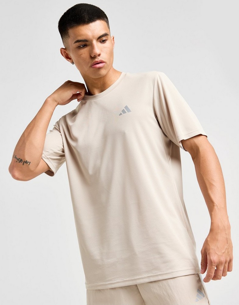 Férfi póló ADIDAS PÓLÓ SML GRAPH TEE STONE