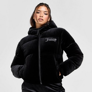 Geacă de iarnă pentru femei JUICY COUTURE JACHETĂ DE IARNĂ DMNT VLR JKT BLK