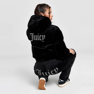 Geacă de iarnă pentru femei JUICY COUTURE JACHETĂ DE IARNĂ DMNT VLR JKT BLK