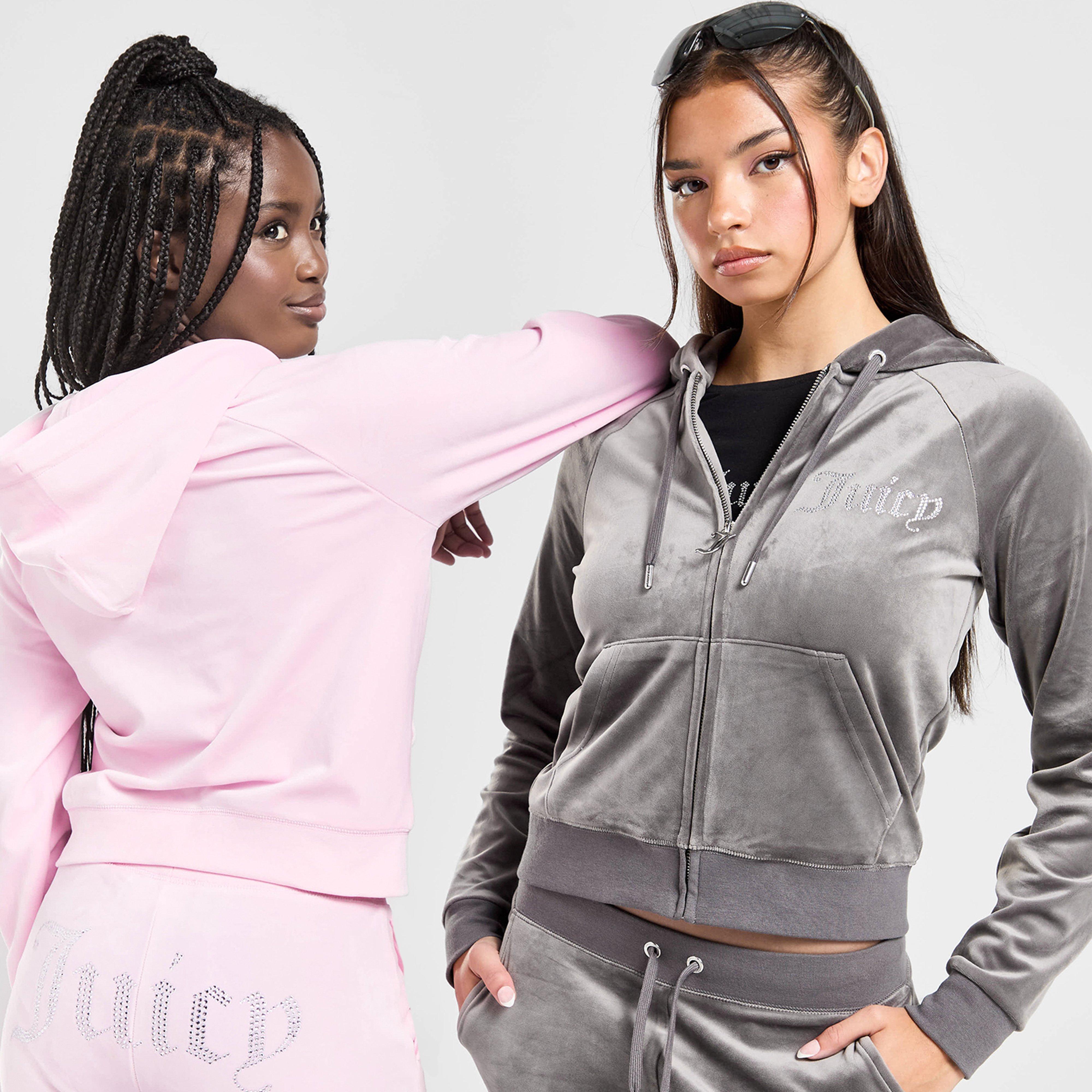 Bluză pentru femei JUICY COUTURE BLUZĂ CU GLUGĂ DMNT HD