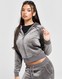 JUICY COUTURE КОФТА НА БЛИСКАВЦІ   З КАПЮШОНОМ DMNT HD