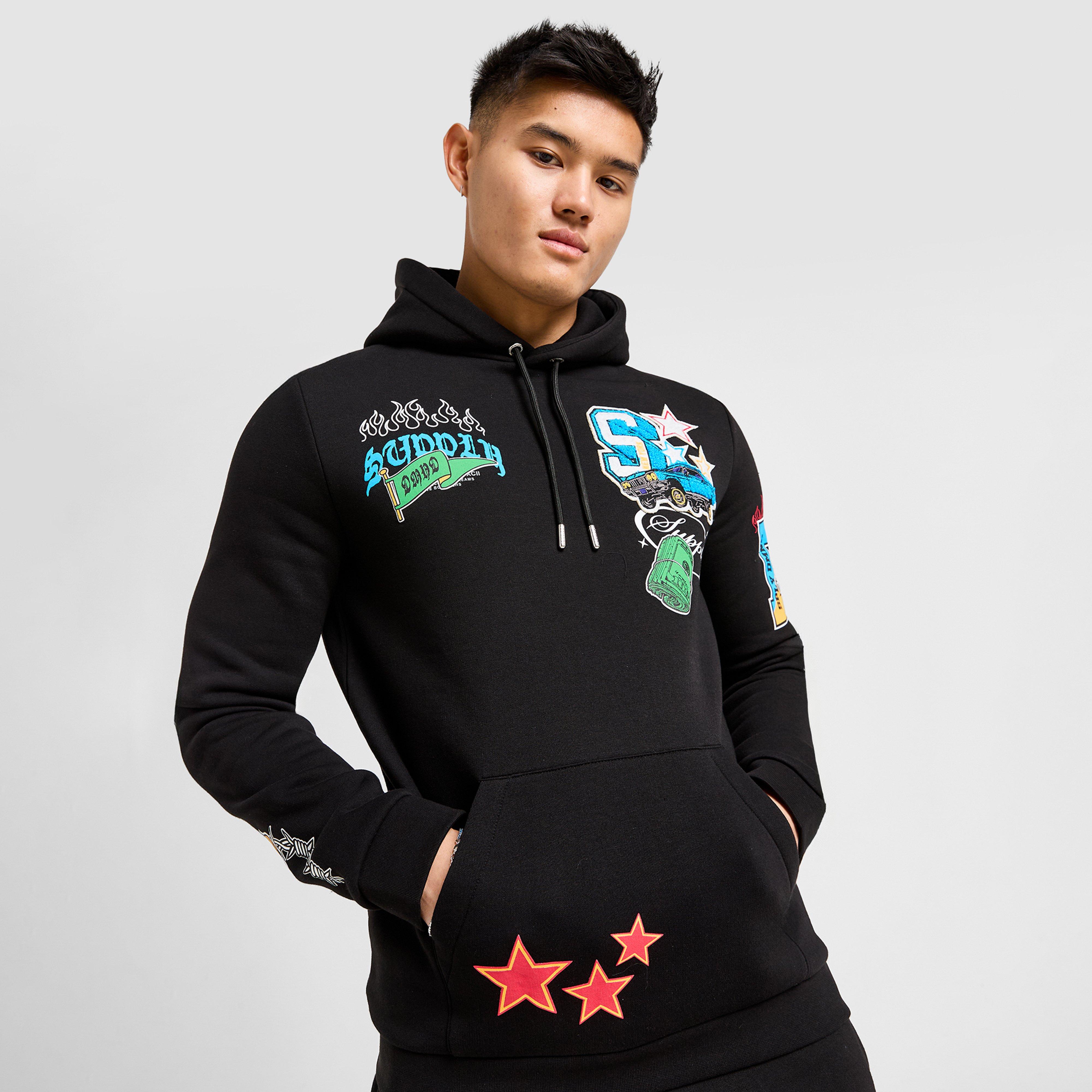 Bluza męska SUPPLY&DEMAND BLUZA Z KAPTUREM MONTANA HD BLK