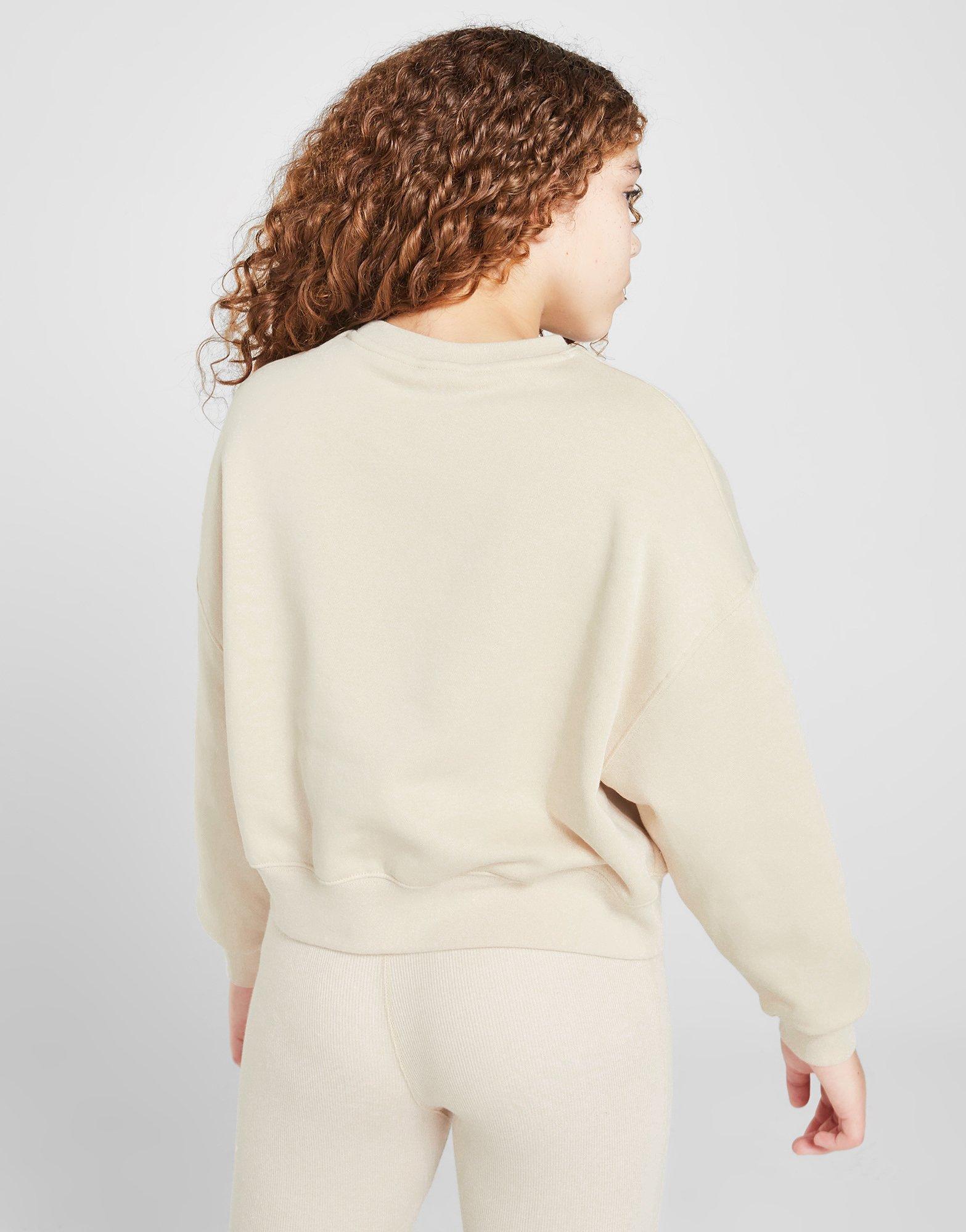 Bluză pentru copii JORDAN BLUZĂ (G)JDAN LGO CREW LT BRWN G 45D590-XAE Bej