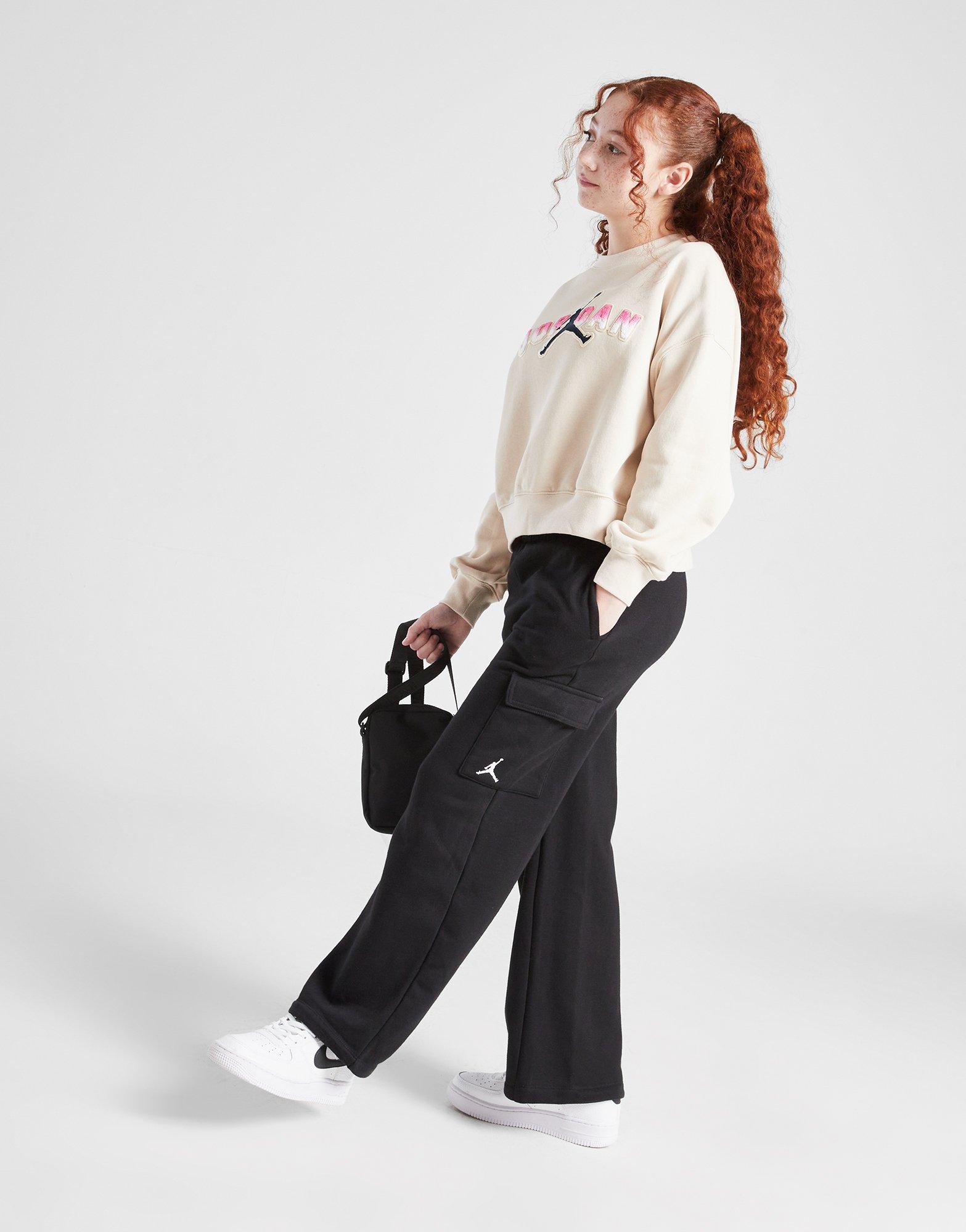 JORDAN SPODNIE JDG JORDAN Y2K FLC CARGO G 45D351-023 Czarny