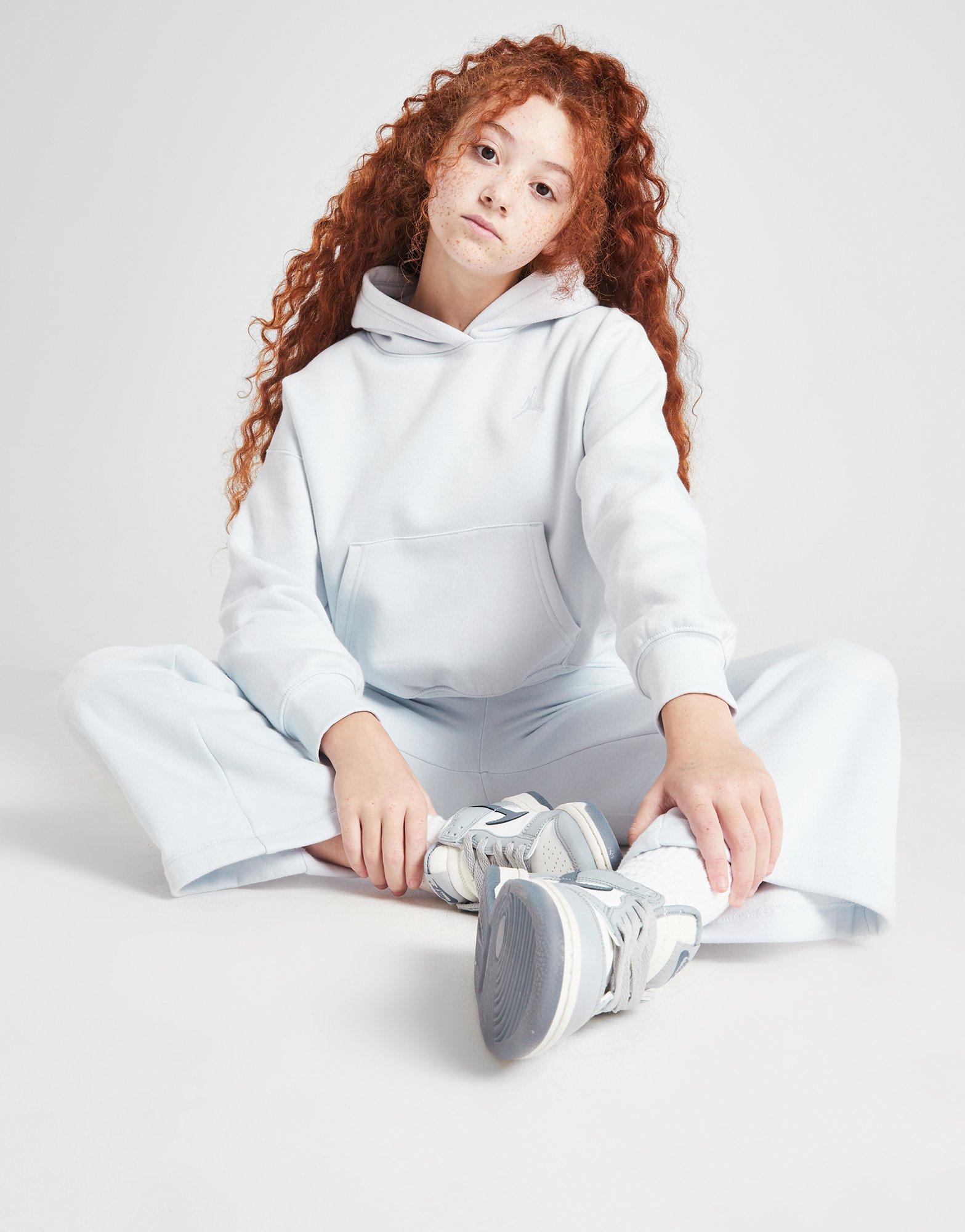 Детски суичър JORDAN СУИТЧЪР С КАЧУЛКА (G)BRKLYN ESS HOOD GRY G 45D292-G7H Син