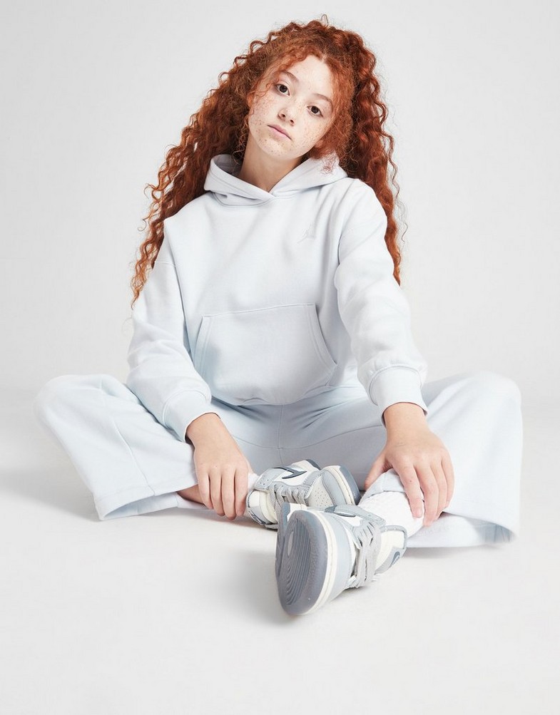 JORDAN BLUZA Z KAPTUREM (G)BRKLYN ESS HOOD GRY G 45D292-G7H Niebieski