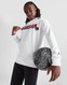 JORDAN BLUZA Z KAPTUREM COLG PATCH OH WHT/RD B