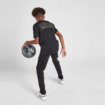 Tricou pentru copii JORDAN TRICOU B&G BDGE TEE BLK/GLD B