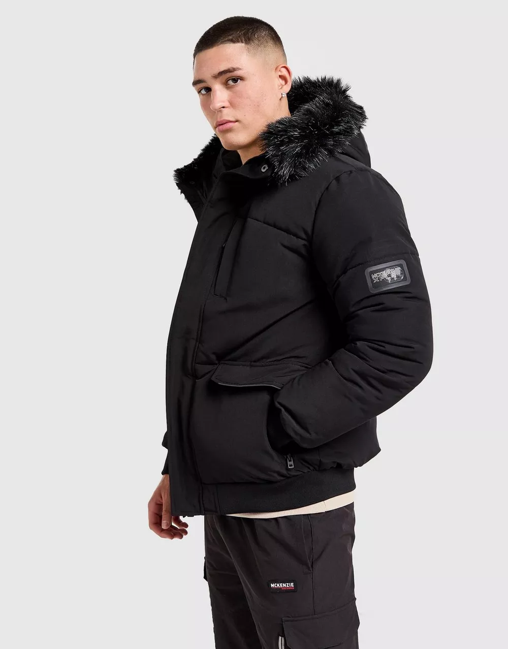 MCKENZIE КУРТКА ЗИМОВА EXPOSURE PARKA BLK-BLK, фото 1 з 6