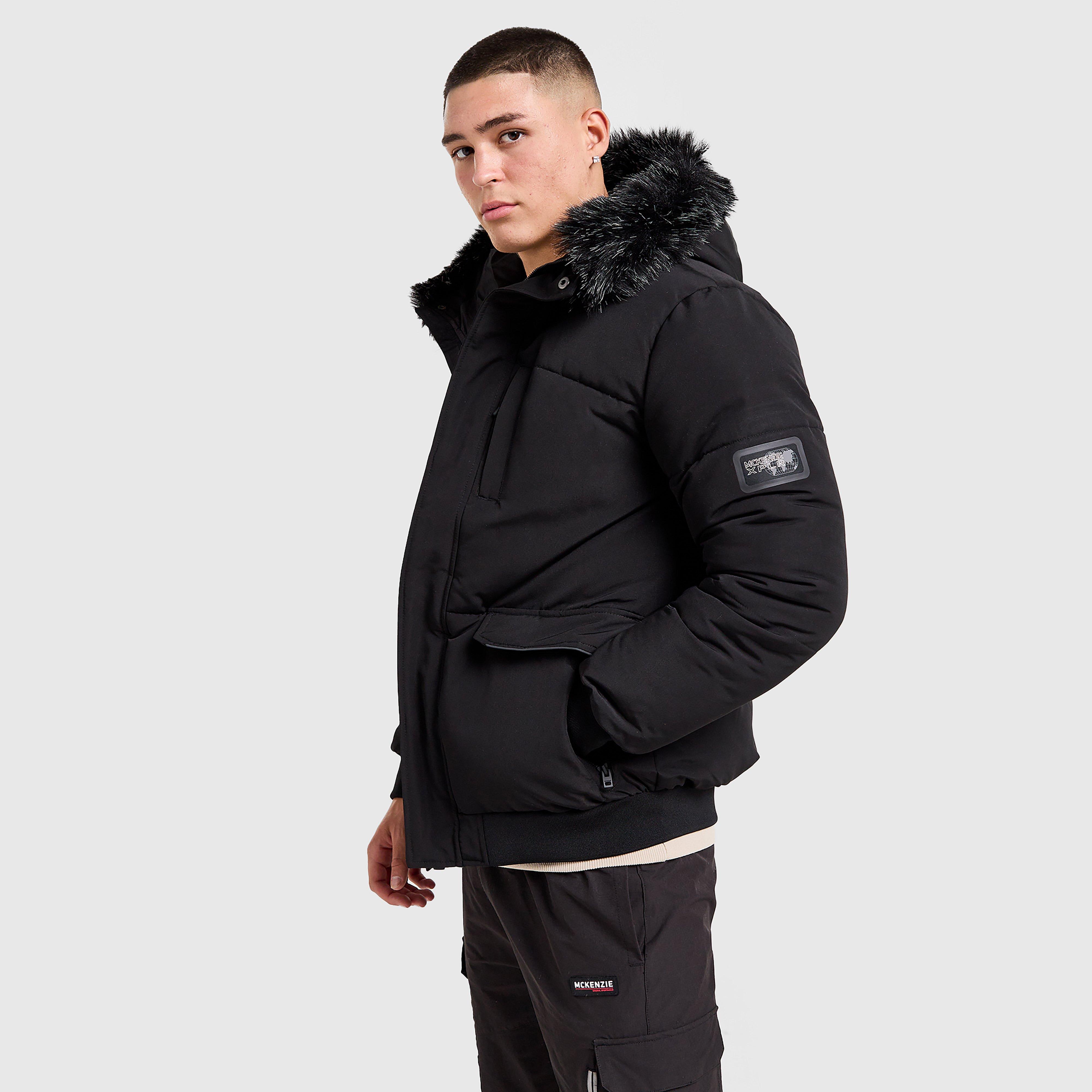 Férfi kabát MCKENZIE KABÁT TÉLI EXPOSURE PARKA BLK-BLK