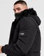 MCKENZIE KURTKA ZIMOWA EXPOSURE PARKA BLK-BLK