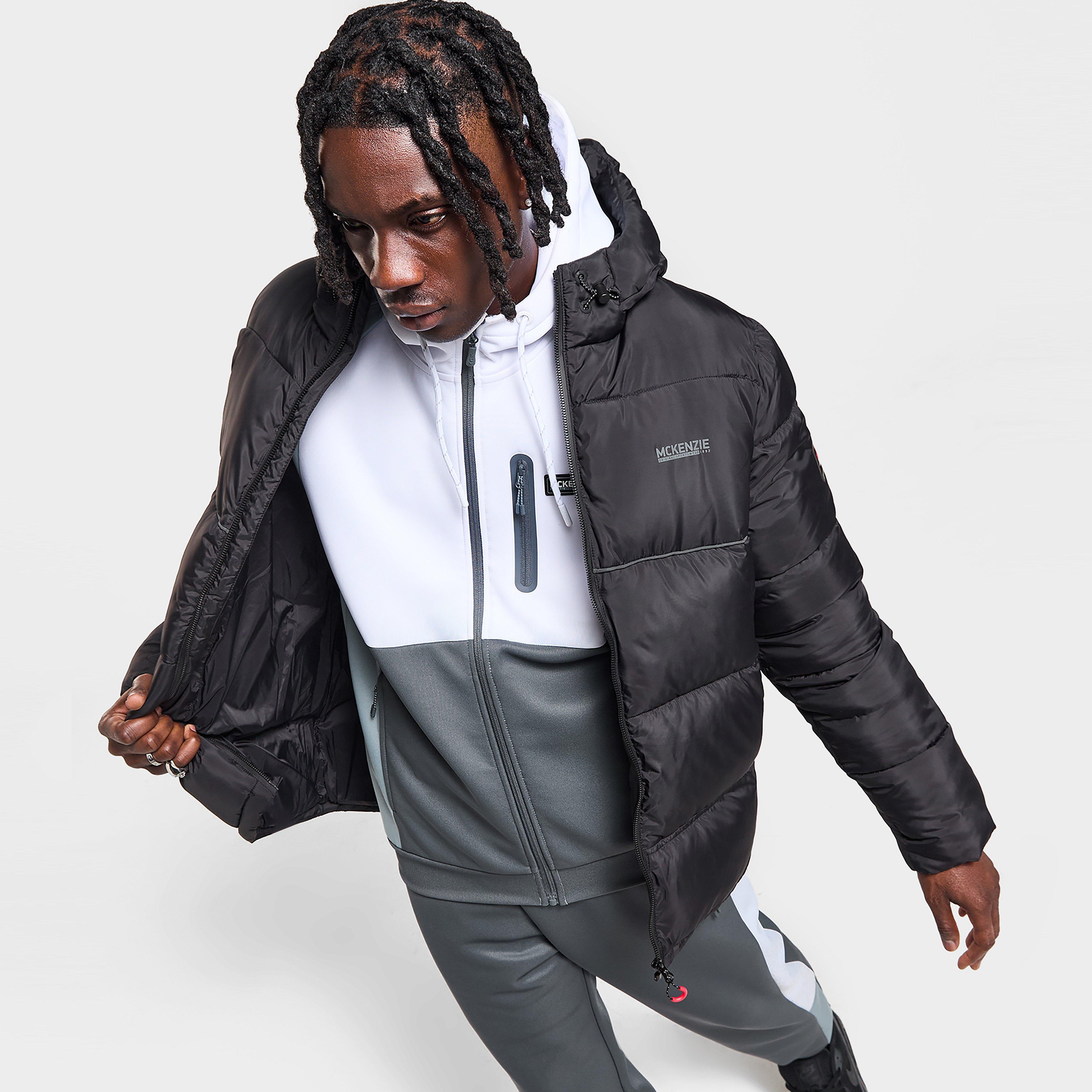 Vyriška žieminė striukė MCKENZIE STRIUKĖ  ŽIEMINĖ KNOX BUBL JKT BLK-BLK