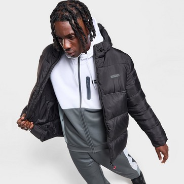 Férfi kabát MCKENZIE KABÁT TÉLI KNOX BUBL JKT BLK-BLK