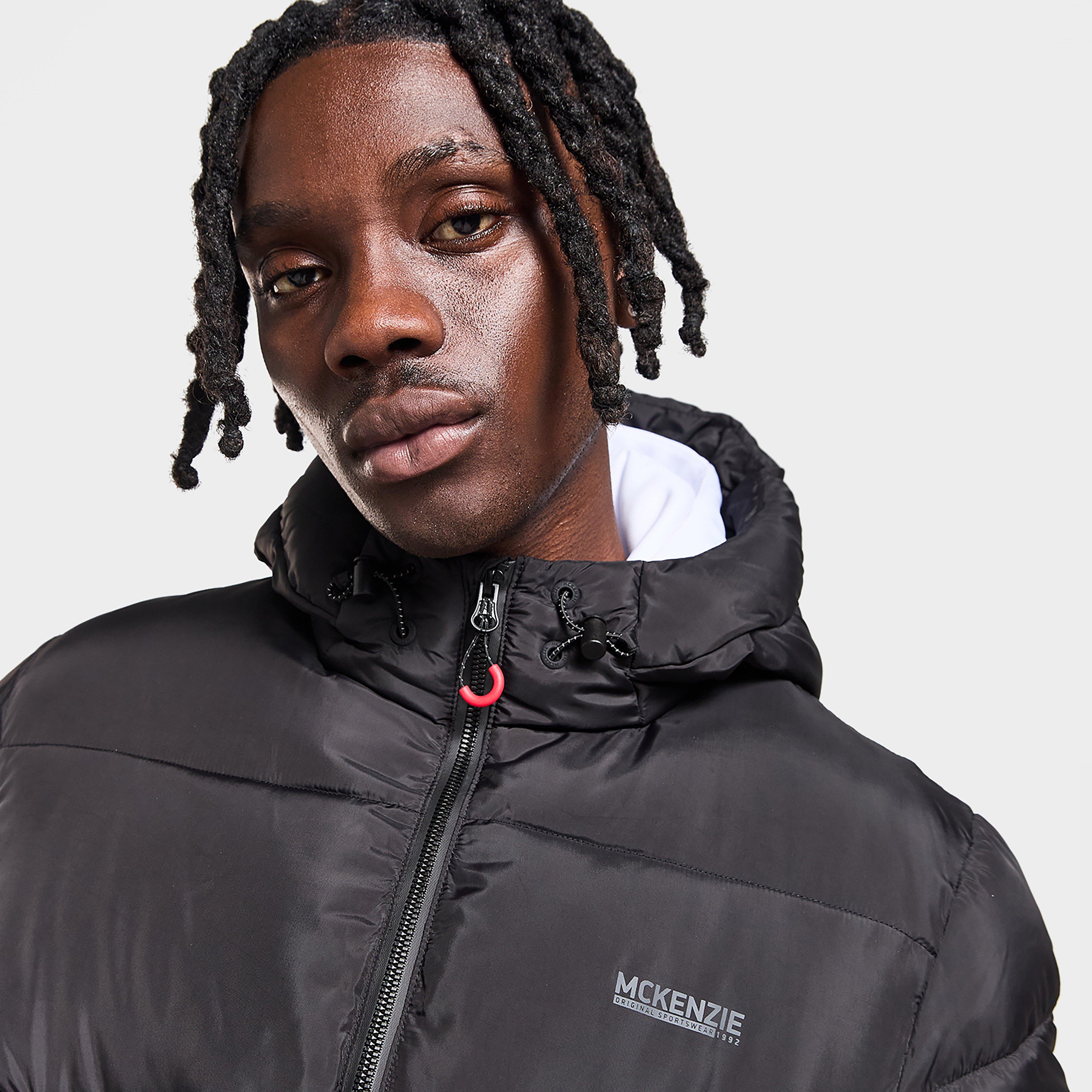 Vyriška žieminė striukė MCKENZIE STRIUKĖ  ŽIEMINĖ KNOX BUBL JKT BLK-BLK