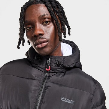 Férfi kabát MCKENZIE KABÁT TÉLI KNOX BUBL JKT BLK-BLK