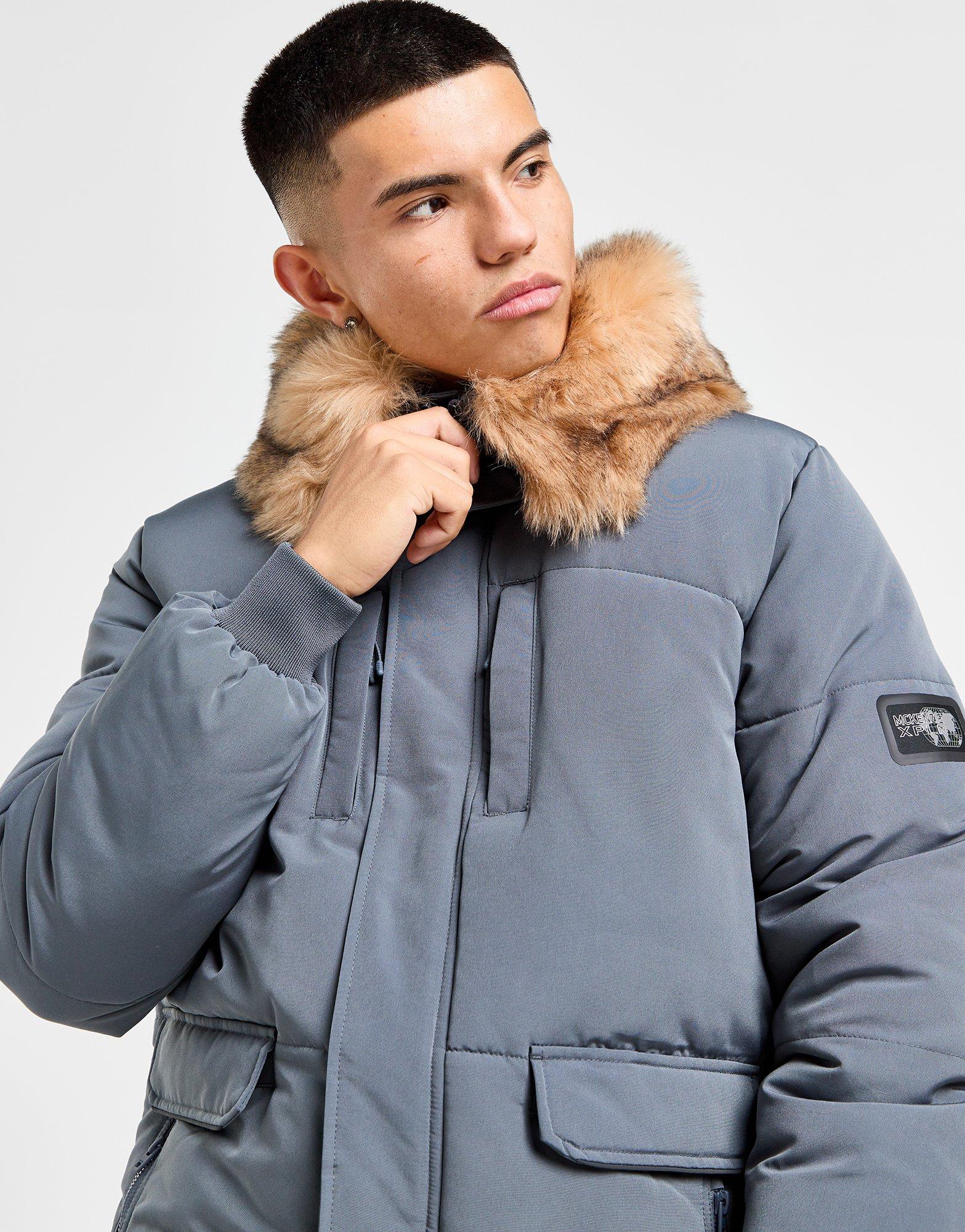 Mckenzie Bunda Zimná Exposure Parka Gry-Trb