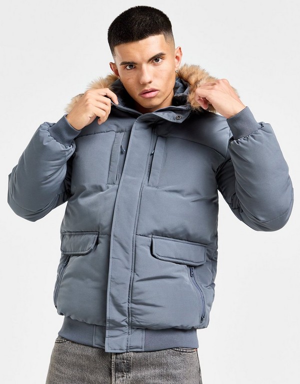 Mckenzie Bunda Zimná Exposure Parka Gry-Trb