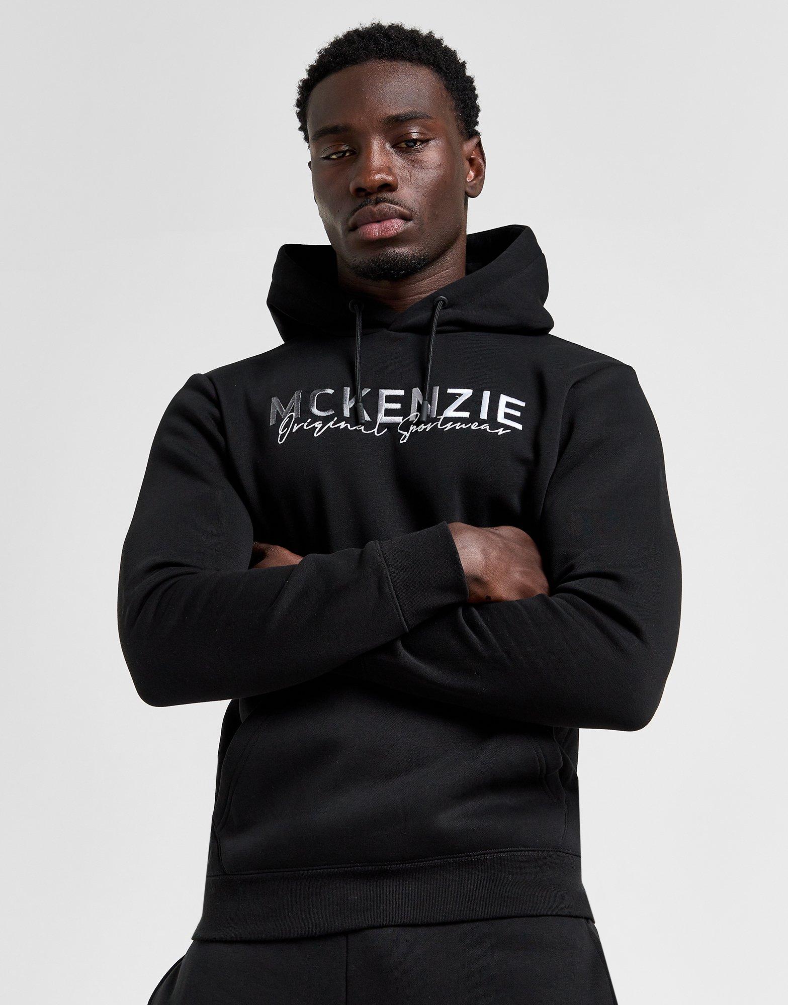 Чоловічі кофти MCKENZIE КОФТА З КАПЮШОНОМ HARE OH HD BLK-BLK MCKTM16448007 Чорний