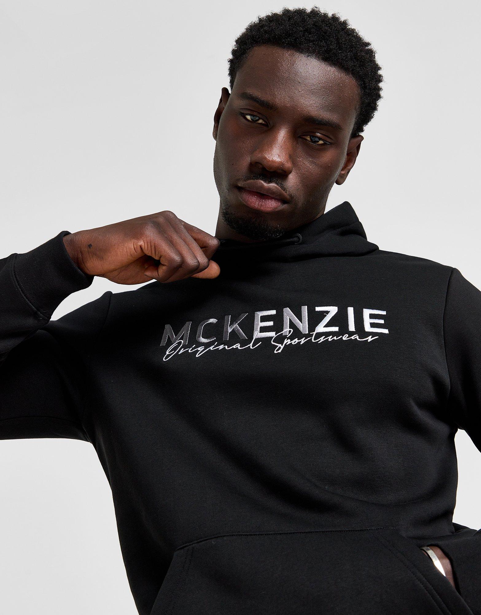Чоловічі кофти MCKENZIE КОФТА З КАПЮШОНОМ HARE OH HD BLK-BLK MCKTM16448007 Чорний