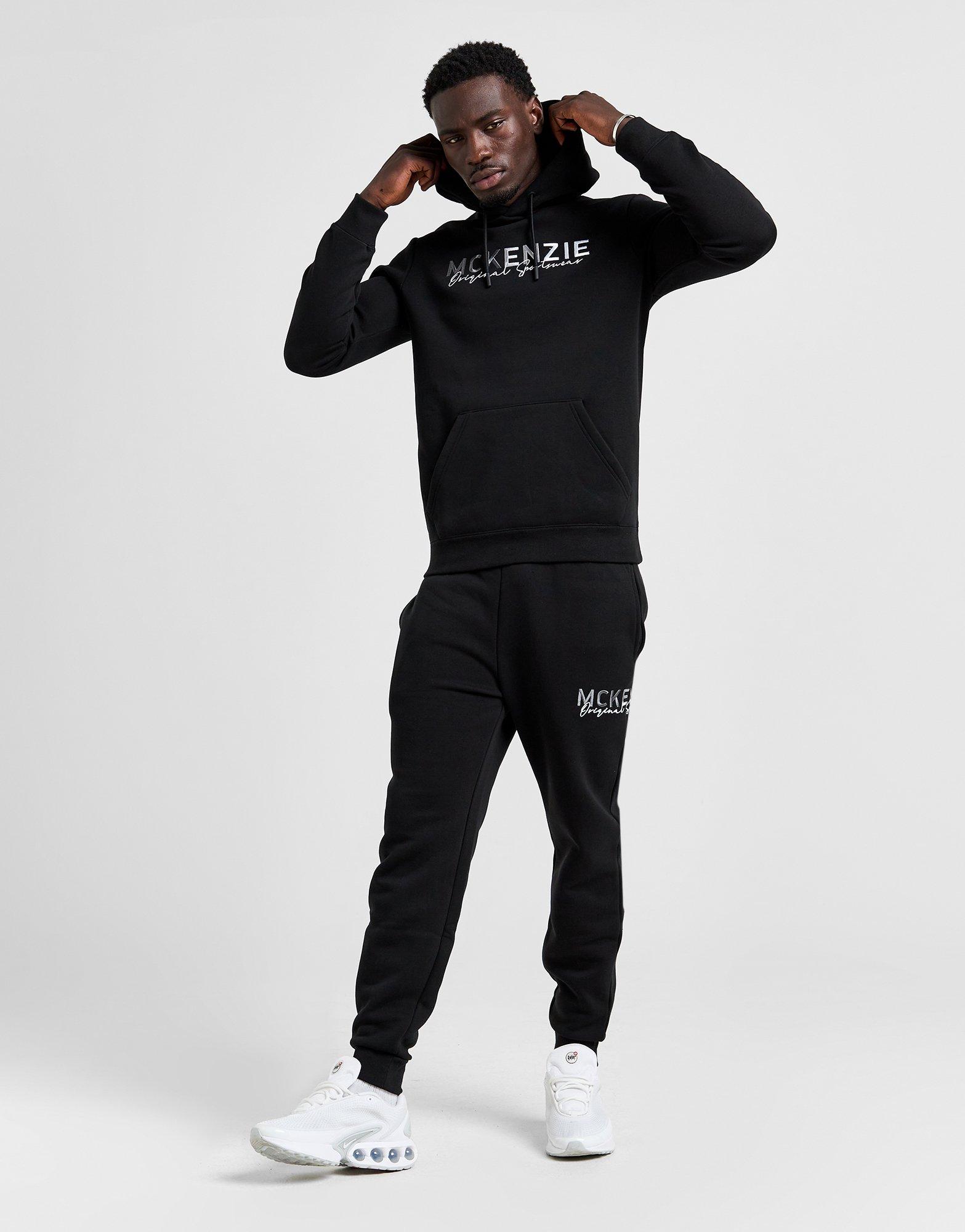 Чоловічі кофти MCKENZIE КОФТА З КАПЮШОНОМ HARE OH HD BLK-BLK MCKTM16448007 Чорний