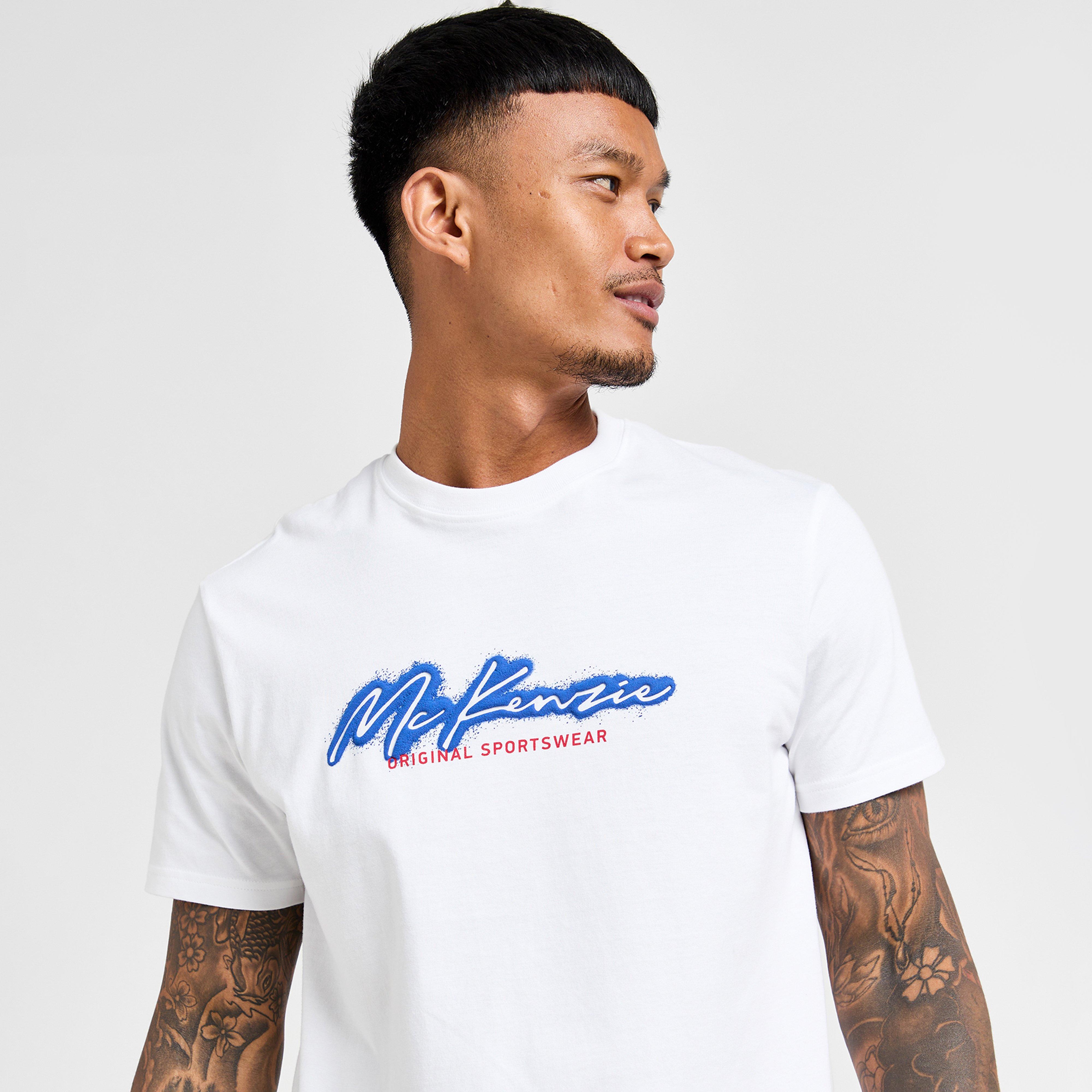 Férfi póló MCKENZIE PÓLÓ HARE TEE GRY-SGRY