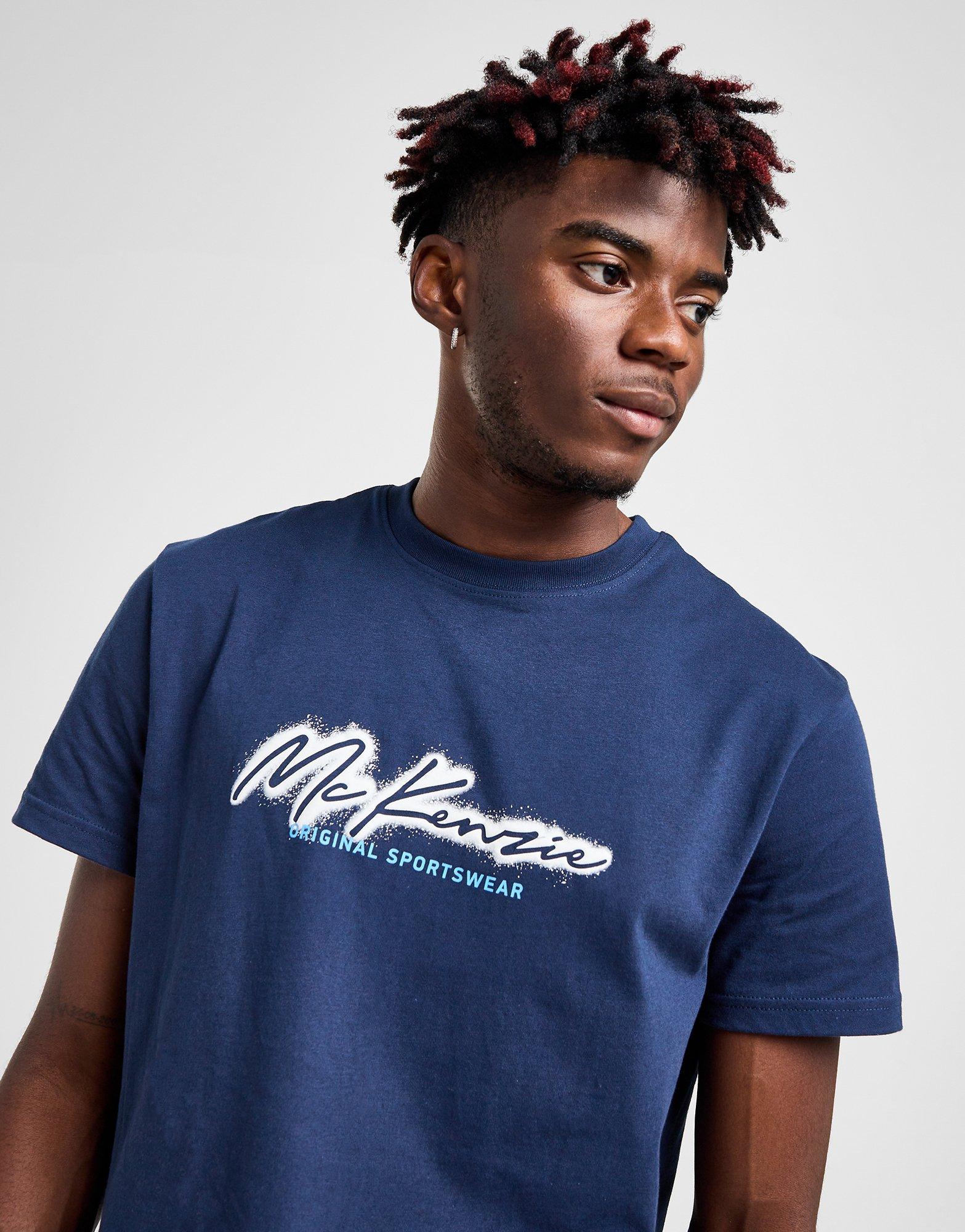 Férfi póló MCKENZIE PÓLÓ HARE TEE NVY-DBL MCKTM16441130 Sötétkék