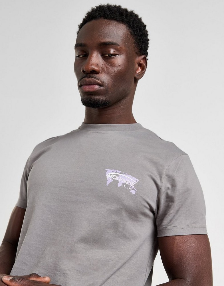 Чоловічі футболки MCKENZIE ФУТБОЛКА TOUR TEE GRY-SGRY MCKTM16442159 Сірий