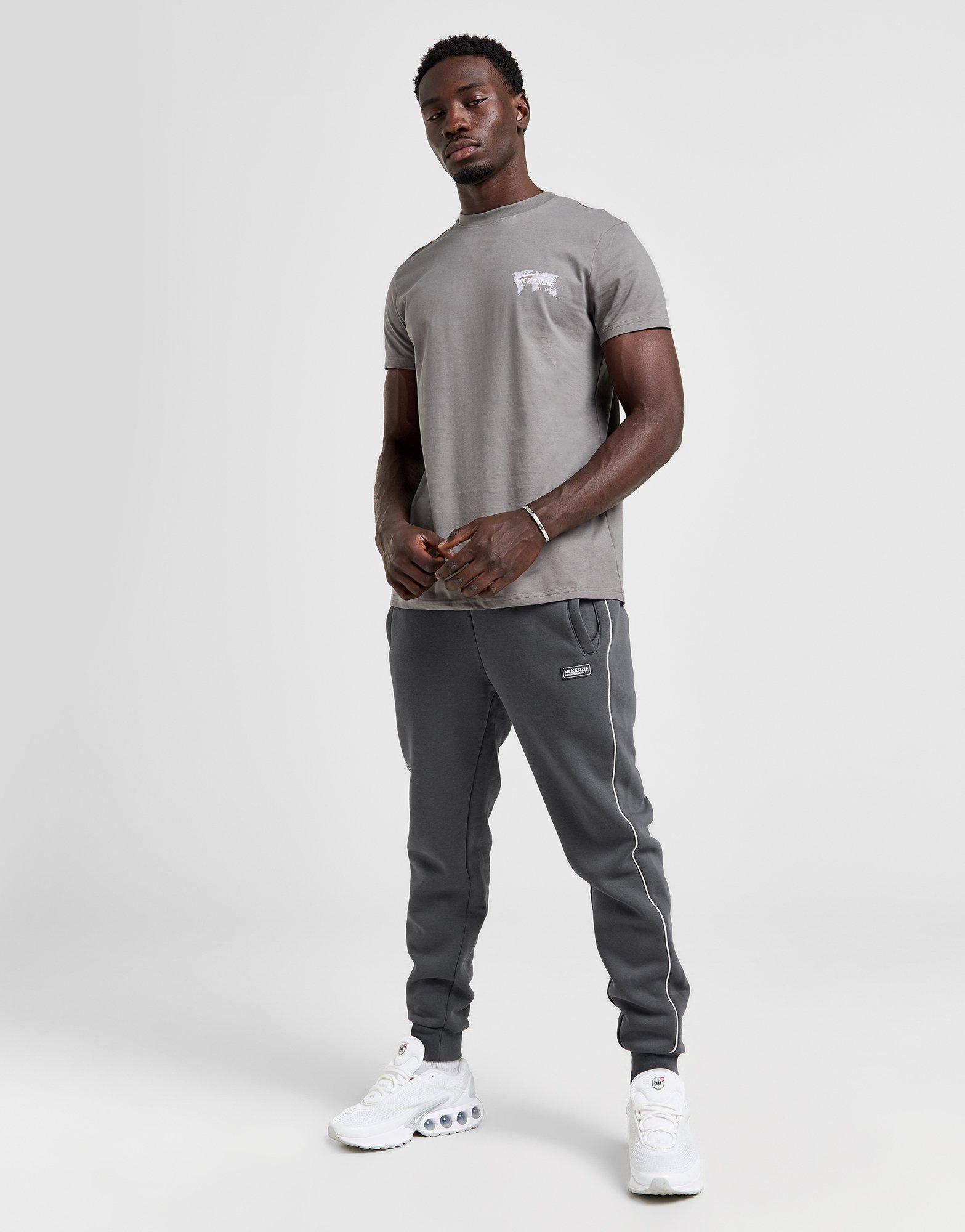 Pánske tričko MCKENZIE TRIČKO TOUR TEE GRY-SGRY MCKTM16442159 Šedá