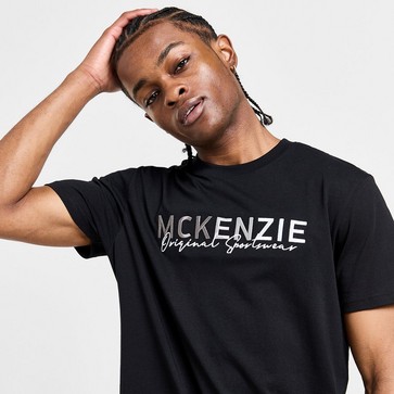 Tricou pentru bărbați MCKENZIE TRICOU HARE TEE BLK-BLK