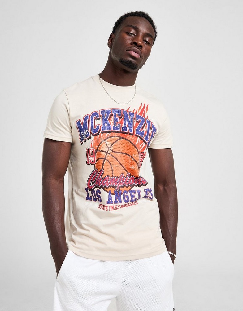 Чоловічі футболки MCKENZIE ФУТБОЛКА FIREBALL TEE TPE-ACSC MCKTM16445250 Бежевий