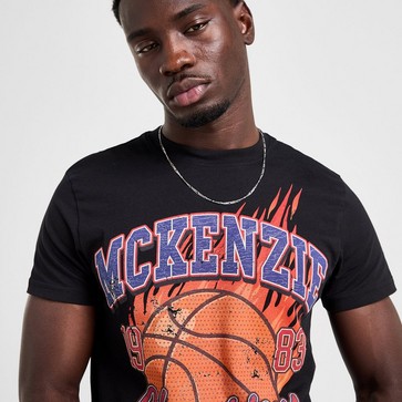 MCKENZIE PÓLÓ FIREBALL TEE BLK-BLK