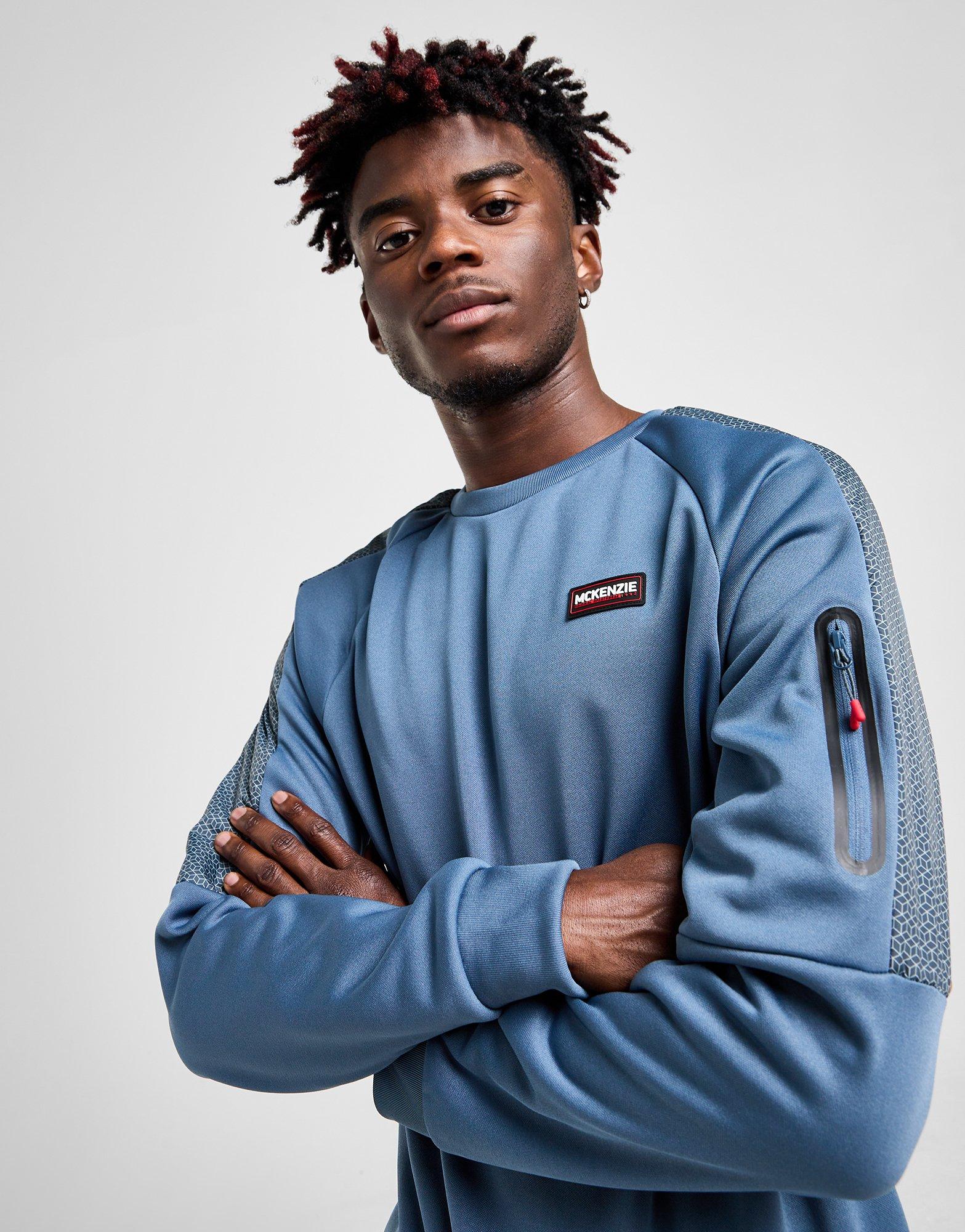 Мъжка блуза MCKENZIE СУИТЧЪР CHAOS PLY FLC CRW BLU-BSA MCKTM16412165 Син