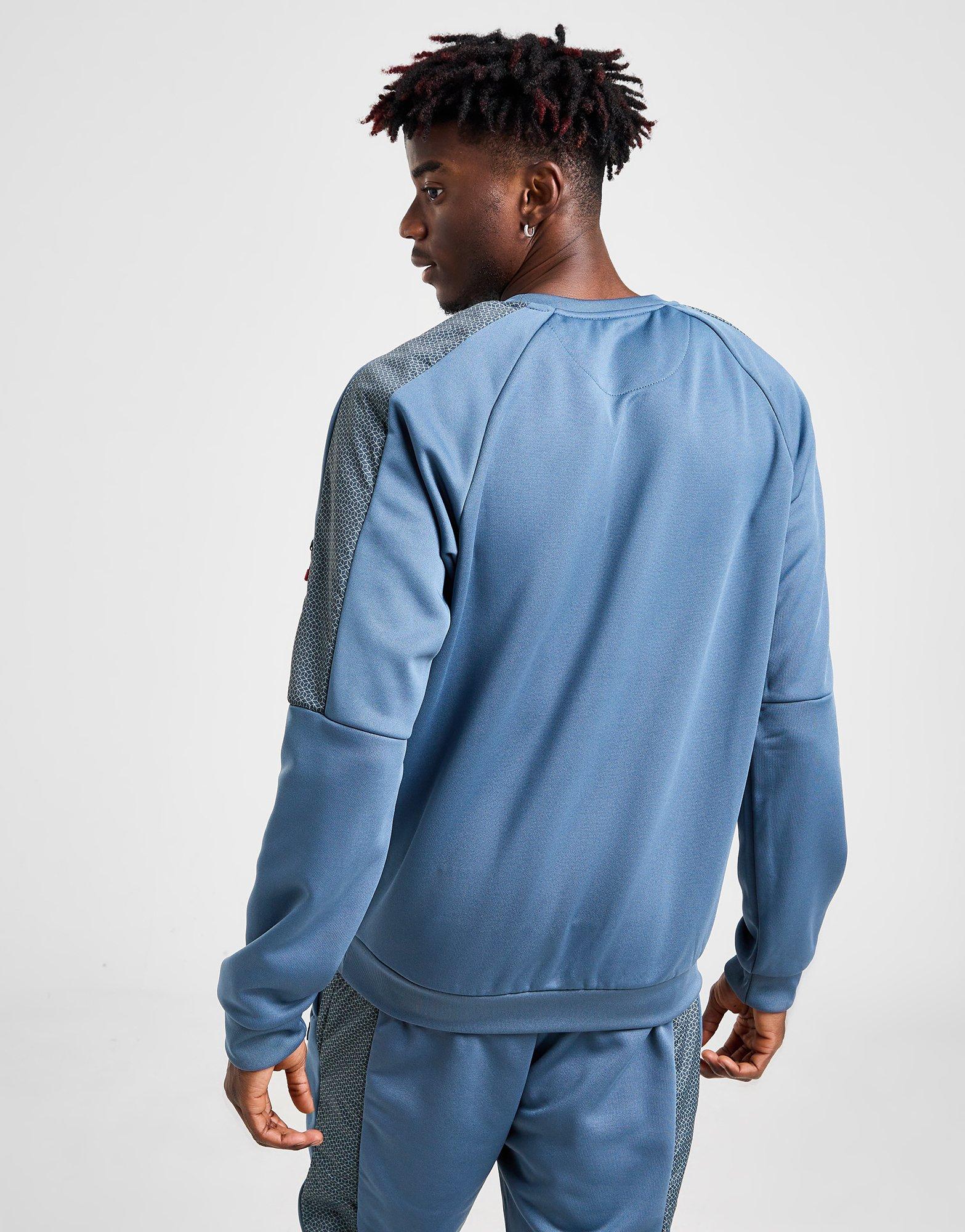 Мъжка блуза MCKENZIE СУИТЧЪР CHAOS PLY FLC CRW BLU-BSA MCKTM16412165 Син