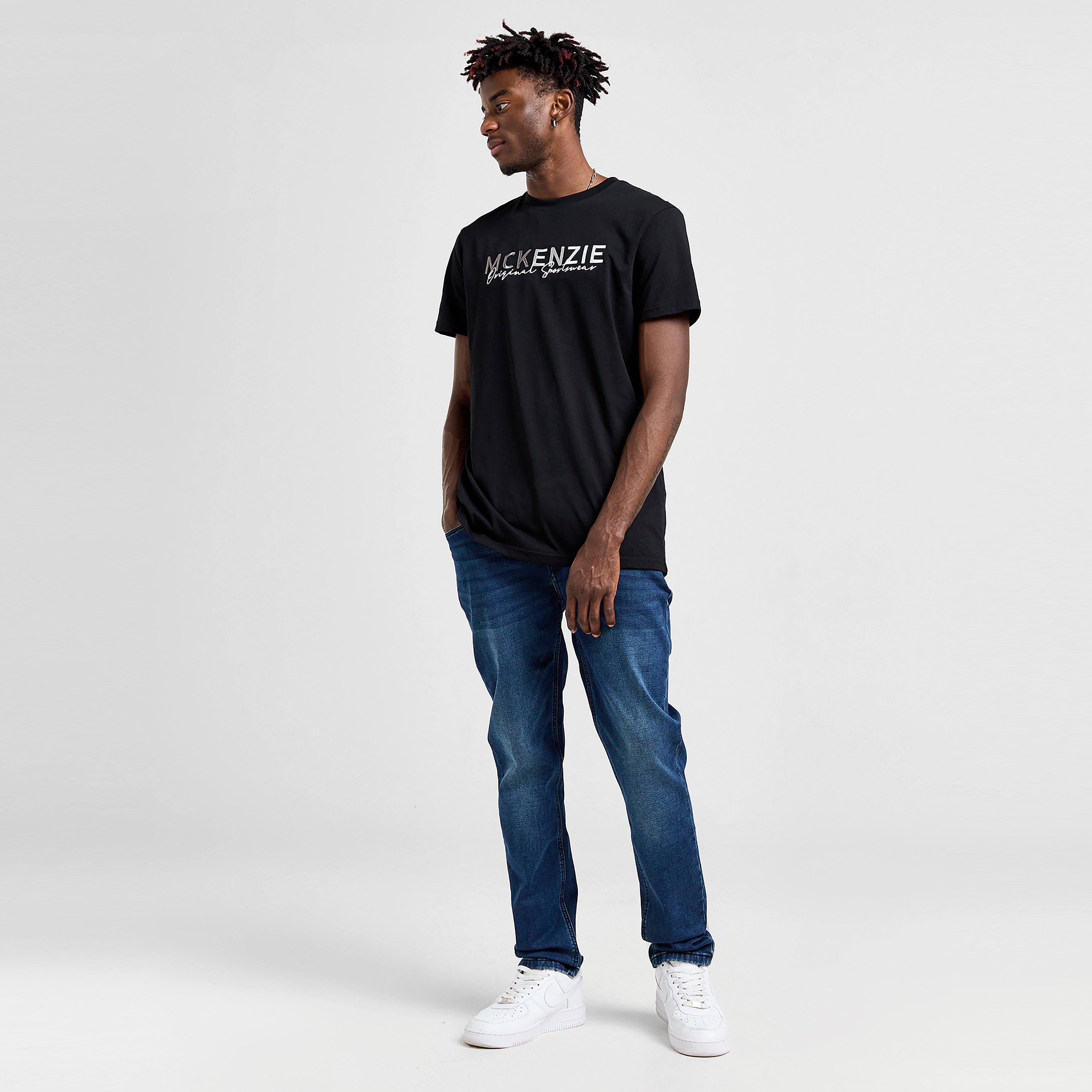 Pánske džínsy MCKENZIE NOHAVICE  CORE SLM JN MDEN-MWD