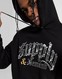 SUPPLY&DEMAND BLUZA Z KAPTUREM FALLEN HD BLK