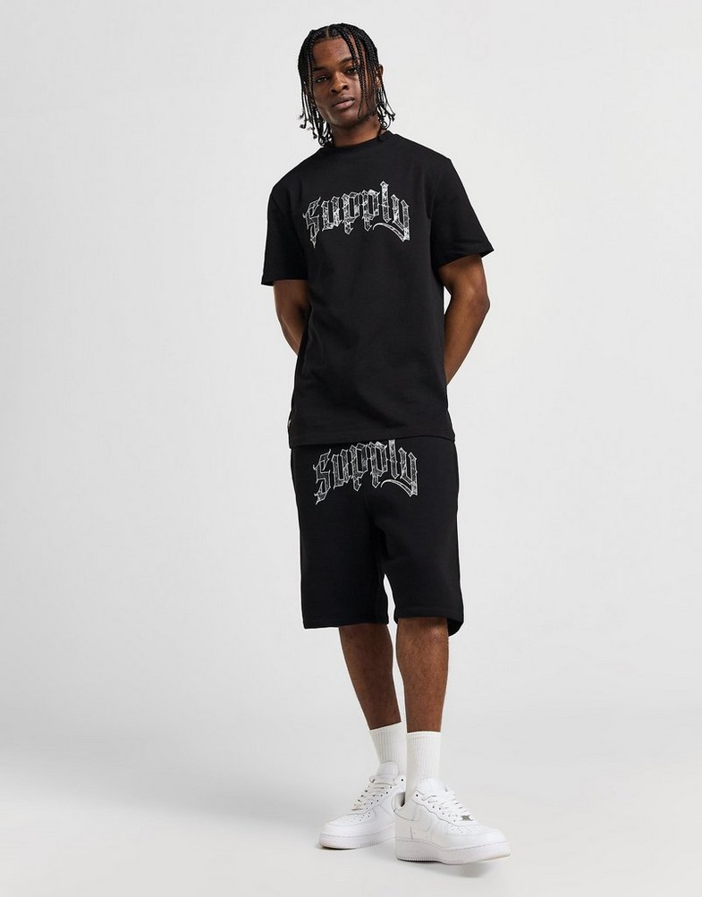Vyriški šortai SUPPLY&DEMAND ŠORTAI FALLEN SHT BLK SUPTM17135007 Juoda