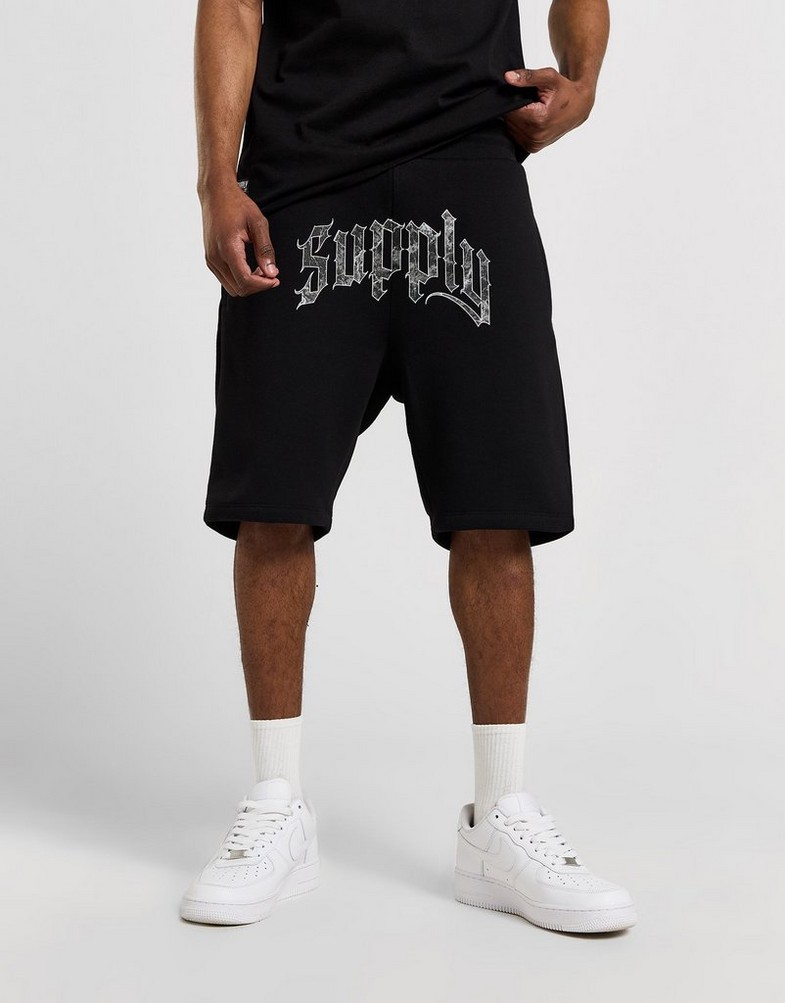 Vyriški šortai SUPPLY&DEMAND ŠORTAI FALLEN SHT BLK SUPTM17135007 Juoda