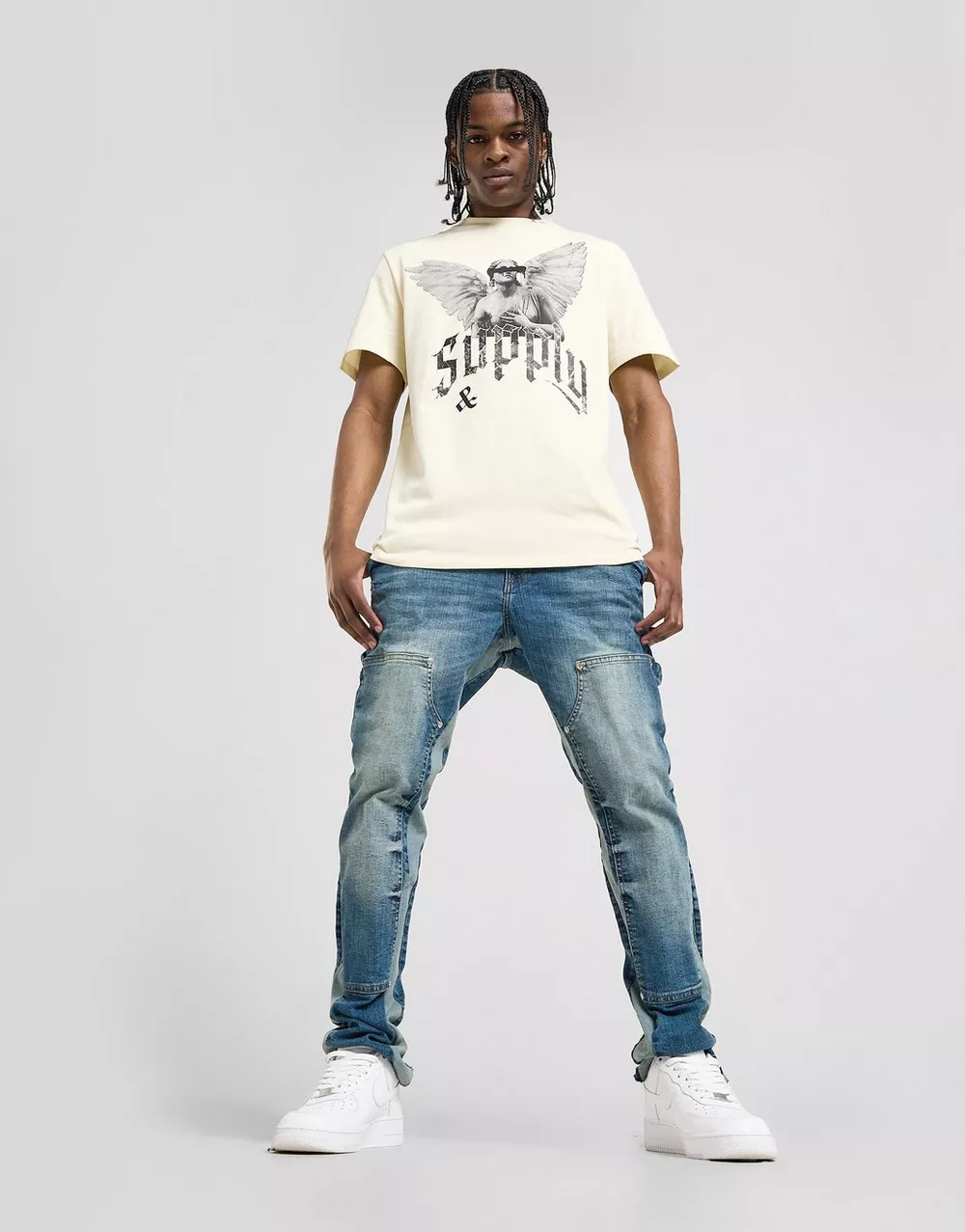 Supply & Demand SUPPLY&DEMAND ФУТБОЛКА FALLEN TEE CRM, фото 1 з 6