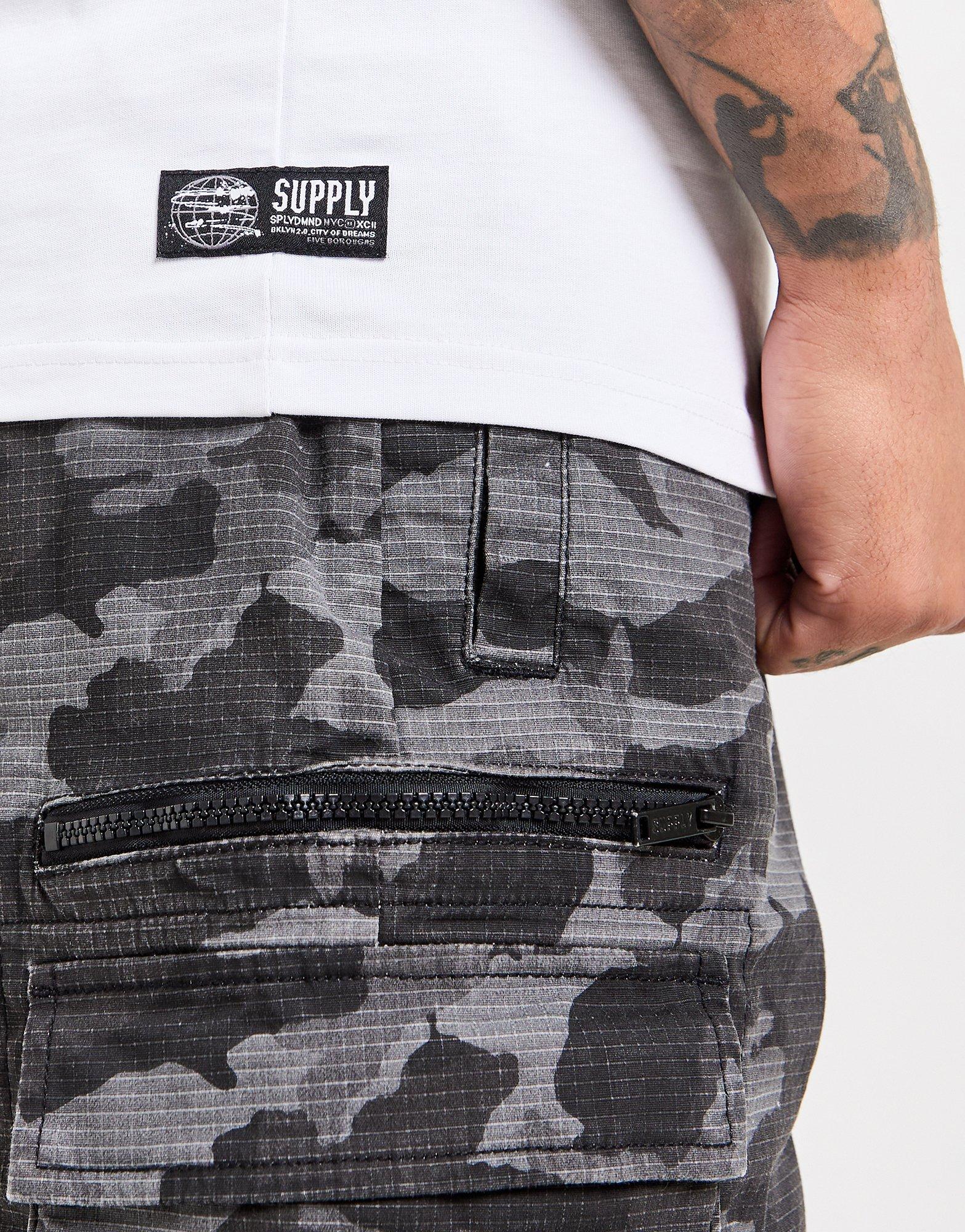 Pánske tričko SUPPLY&DEMAND TRIČKO FELLER TEE WHT SUPTM17131010 Bílá