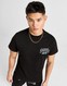 SUPPLY&DEMAND PÓLÓ FELLER TEE BLK