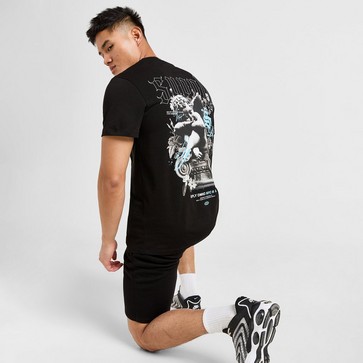 Tricou pentru bărbați SUPPLY&DEMAND TRICOU FELLER TEE BLK