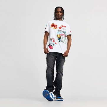 SUPPLY&DEMAND TRIČKO REGGIE TEE WHT