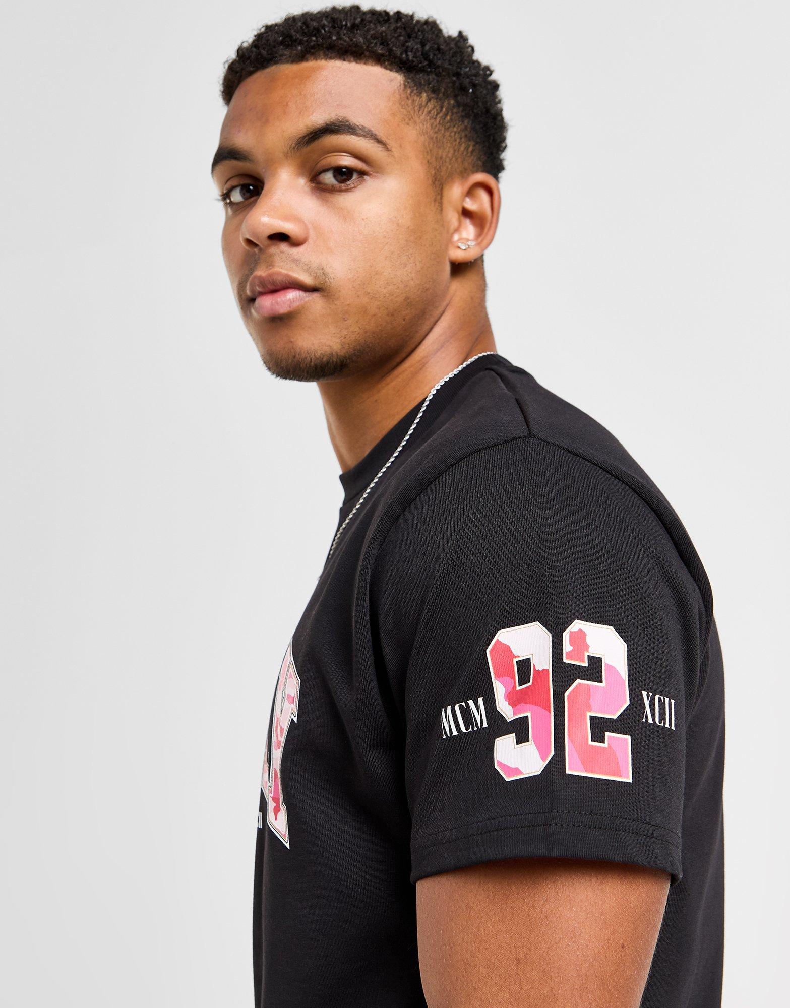 Мъжки анцуг SUPPLY&DEMAND КОМПЛЕКТ RING CAMO TEE SHT SET BLK SUPTM17140007 Черен