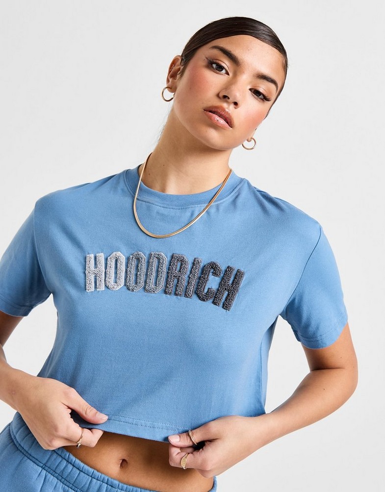 Női póló HOODRICH PÓLÓ KRAZE CRP T BLUE HW02240383 Kék