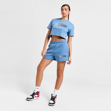 Pantaloni scurți pentru femei HOODRICH PANTALONI SCURȚI KRAZE SHORT BLUE