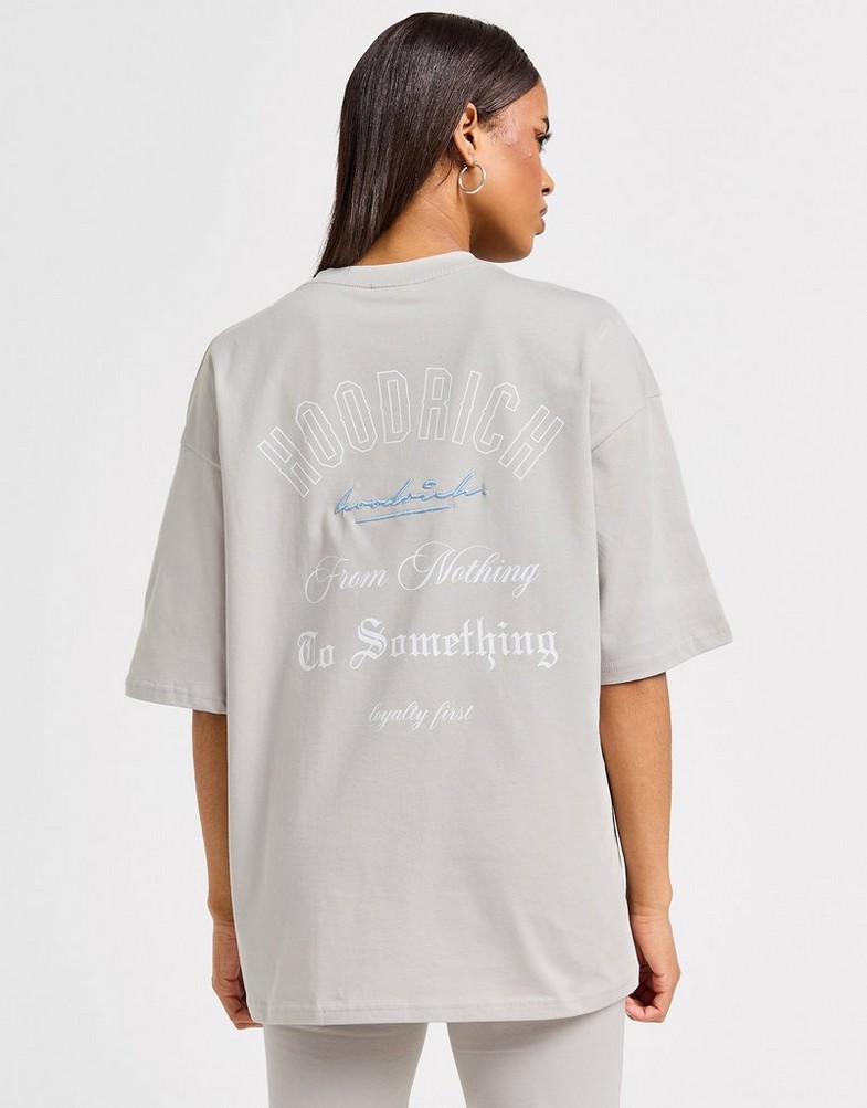 Дамска тениска HOODRICH ТЕНИСКА FUSION BF T GRY/BLU HW02240303 Сив